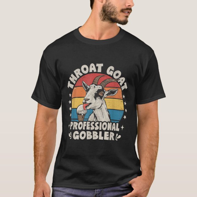 Camiseta Gato-Garganta Retro Inapropriado Humor Adulto Engr (Frente)