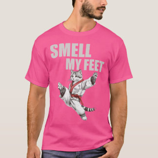 Camiseta Gato Gatinho Gatinho Karate Taekwondo Kickboxing