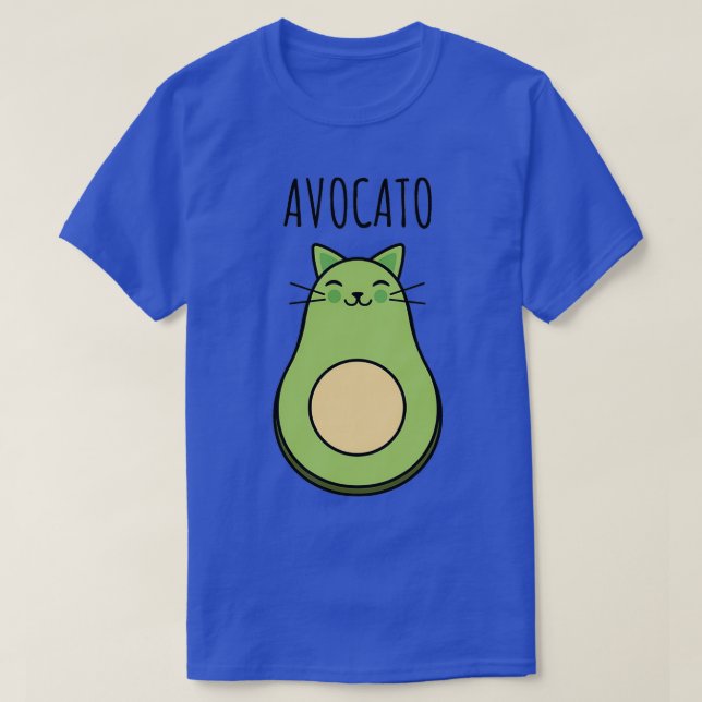 Camiseta Gato Gatinho Kitten Avocado Avocato (Frente do Design)