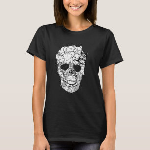 Camiseta Gato Gatinho Skeleton Halloween Traje Skull C