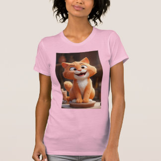 Camiseta Gato Gatinho Sorridente!