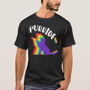 Camiseta Gato Gato Gato de Orgulho gay de Purride Ggbtq 3