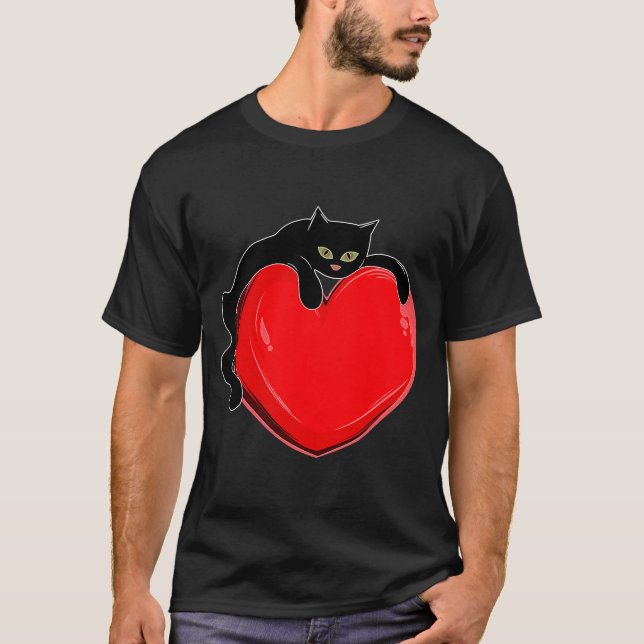 Camiseta Gato-Gato-Gato-Gatinho-Gato-Gatinho-Gatinhos Homen (Frente)