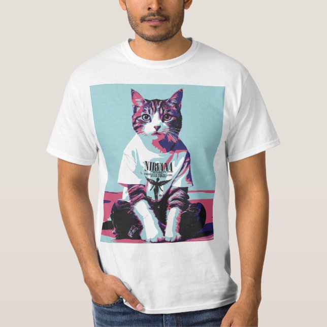 Camiseta Gato Gato Gato Gato (Frente)