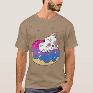 Camiseta Gato-Gato-Gato-Gato-Bi Orgulho-Rosquinha