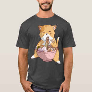 Camiseta Gato-Gato-Gato-Gato-Gato Anime Bowl Kawaii Neko Ja