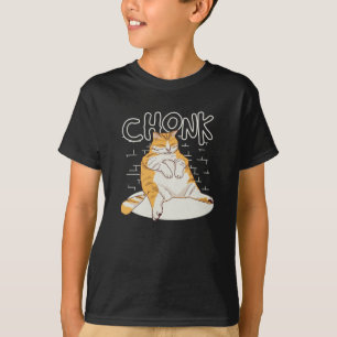 Camiseta Gato Gato Gordo Chonk Chonky Meme Chonker Cat