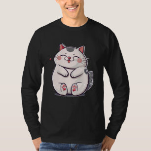 Camiseta Gato Gelado De Gatinho De Arte Em Quadrinhos