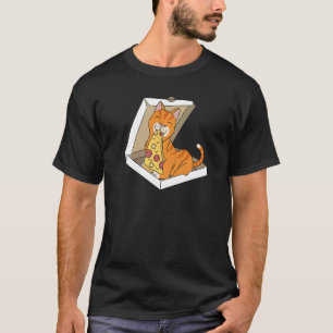 Camiseta Gato Ginger Pizza Pet