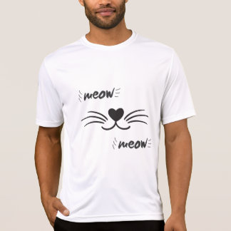 Camiseta gato giro.