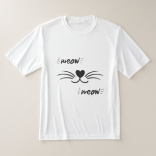 Camiseta gato giro.