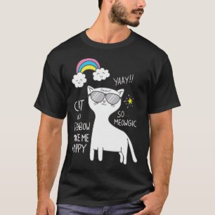 Camiseta Gato giro 8