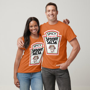 Camiseta Gato giro romântico dançando fantasia de salsa ass
