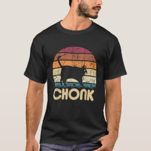 Camiseta Gato Gordinho para Homens Mulheres