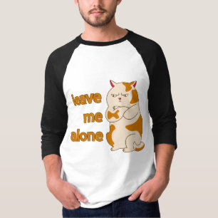 Camiseta Gato gordo me deixa em paz, T-Shirt