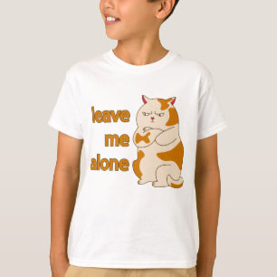 Camiseta Gato gordo me deixa em paz, T-Shirt