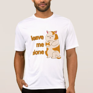 Camiseta Gato gordo me deixa em paz, T-Shirt