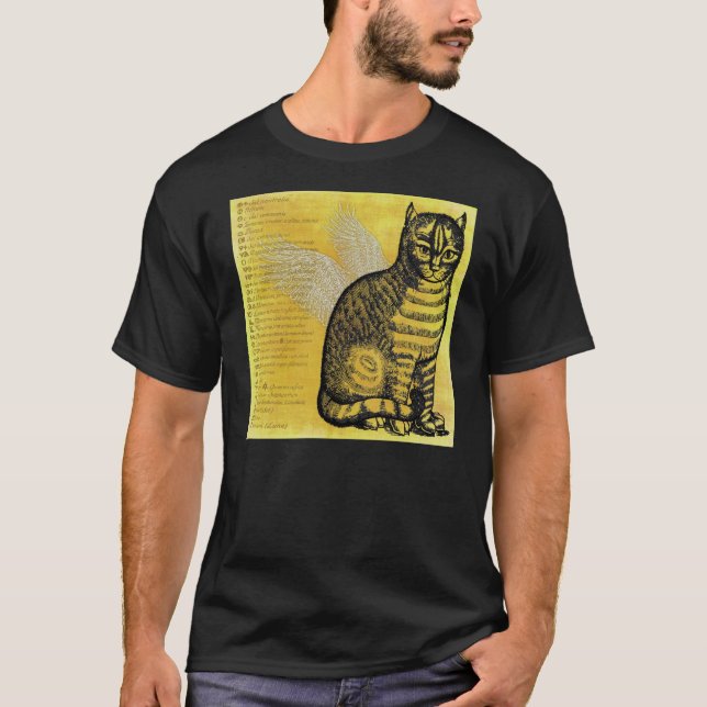 Camiseta Gato gótico (Frente)