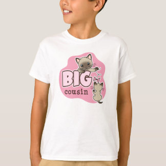 Camiseta Gato grande do gatinho do primo