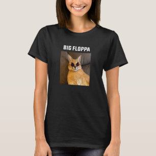Camiseta Gato Grande Floppa Meme