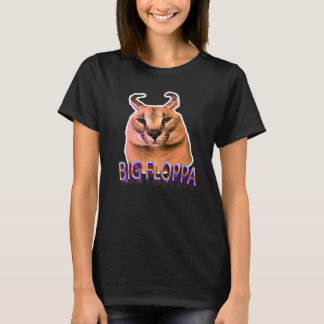 Camiseta Gato Grande Floppa Meme