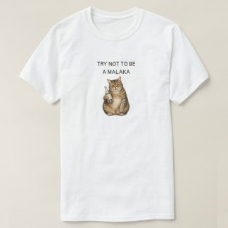 Camiseta Gato Grego Engraçado