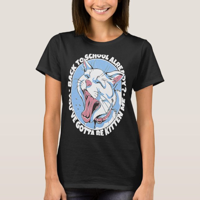Camiseta Gato gritando perfumado (Frente)
