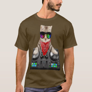 Camiseta Gato - Hip Hop Dj t shirt Legal Tio Gift for