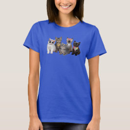 Camiseta Gato Hippie Fofo 