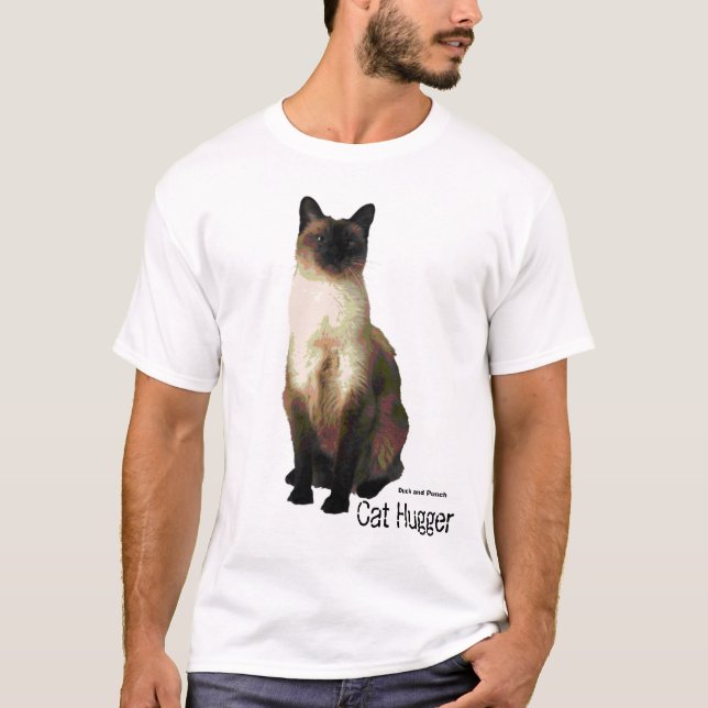 Camiseta Gato Hugger (Frente)