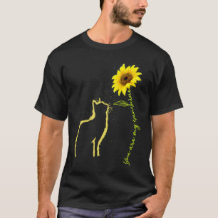 Camiseta Gato Humor Você É Meu Sol Melhor Ideia para gato