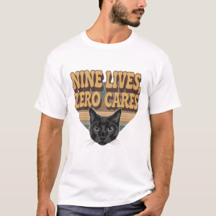 Camiseta Gato Humorístico Lover