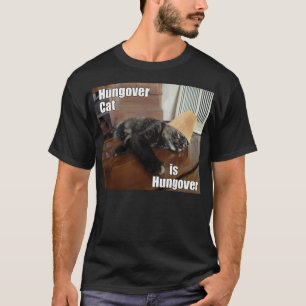 Camiseta Gato Hungover