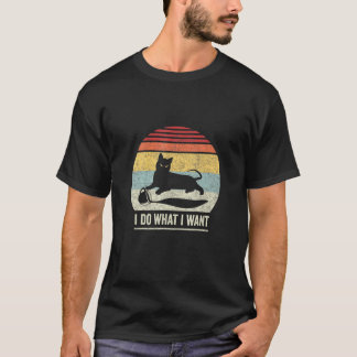 Camiseta Gato I Faço o Que Quero Com Meu Gato  10