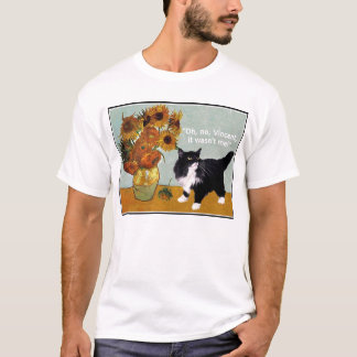 Camiseta Gato impertinente de Van Gogh