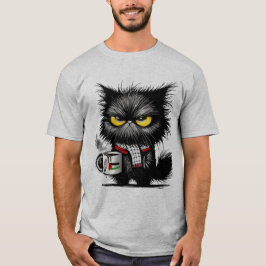 Camiseta Gato irritado
