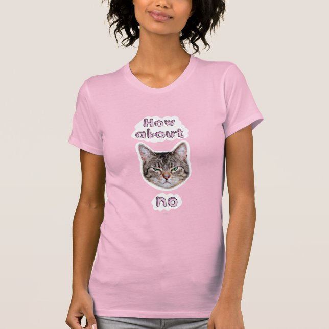 Camiseta Gato irritado (Frente)