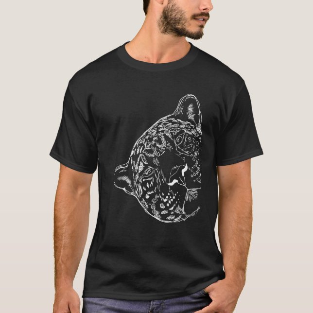 Camiseta Gato Jaguar (Frente)