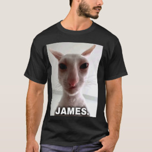 Camiseta Gato James