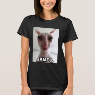 Camiseta Gato James
