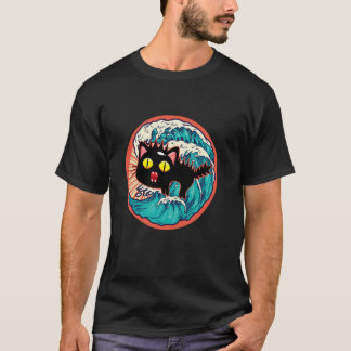 Camiseta Gato Japonês Horrível Engraçado Retro Vintage Home
