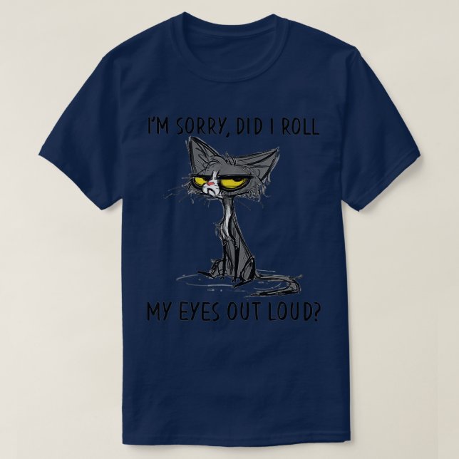 Camiseta Gato Kitten Eu Espalhei Meus Olhos Em Alto, Engraç (Frente do Design)