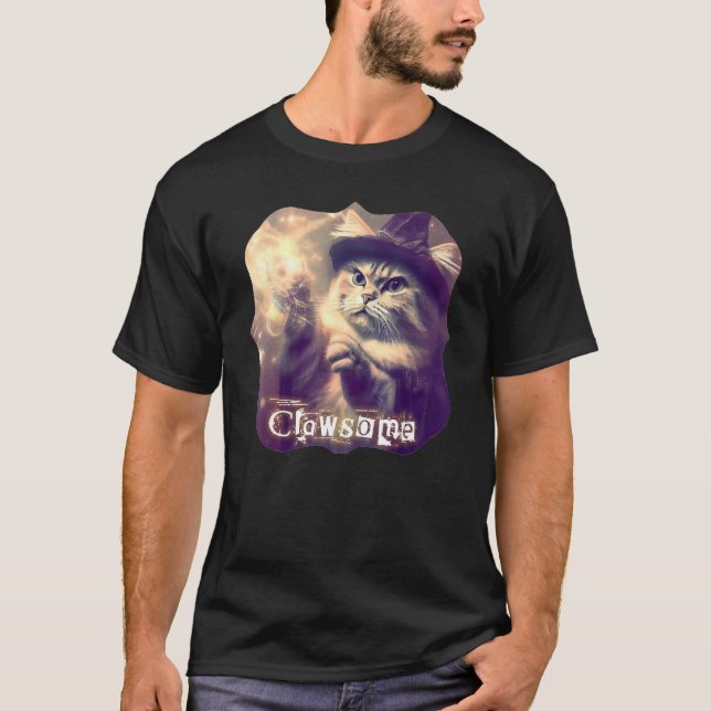 Camiseta Gato Kitty Magico Incrível (Frente)
