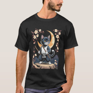 Camiseta Gato Kung Fu Hanbo Eskrima Kungfu Kali Gatinho Mar