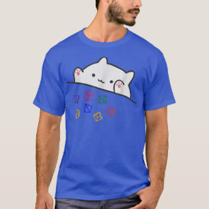 Camiseta Gato Lançando Gatos Tabletop Games Bonito Kawaii A