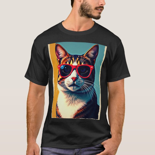 Camiseta gato legal (Frente)