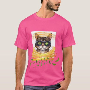 Camiseta "Gato Legal com óculos de sol - T-Shirt de estilo