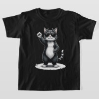 Camiseta Gato Legal Dançarino de Rock | Presente d