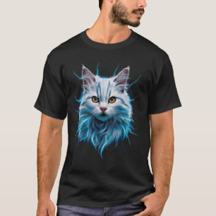 Camiseta Gato Legal de Luz Fantasia Felina Kit