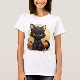 Camiseta Gato legal do Dia das Bruxas